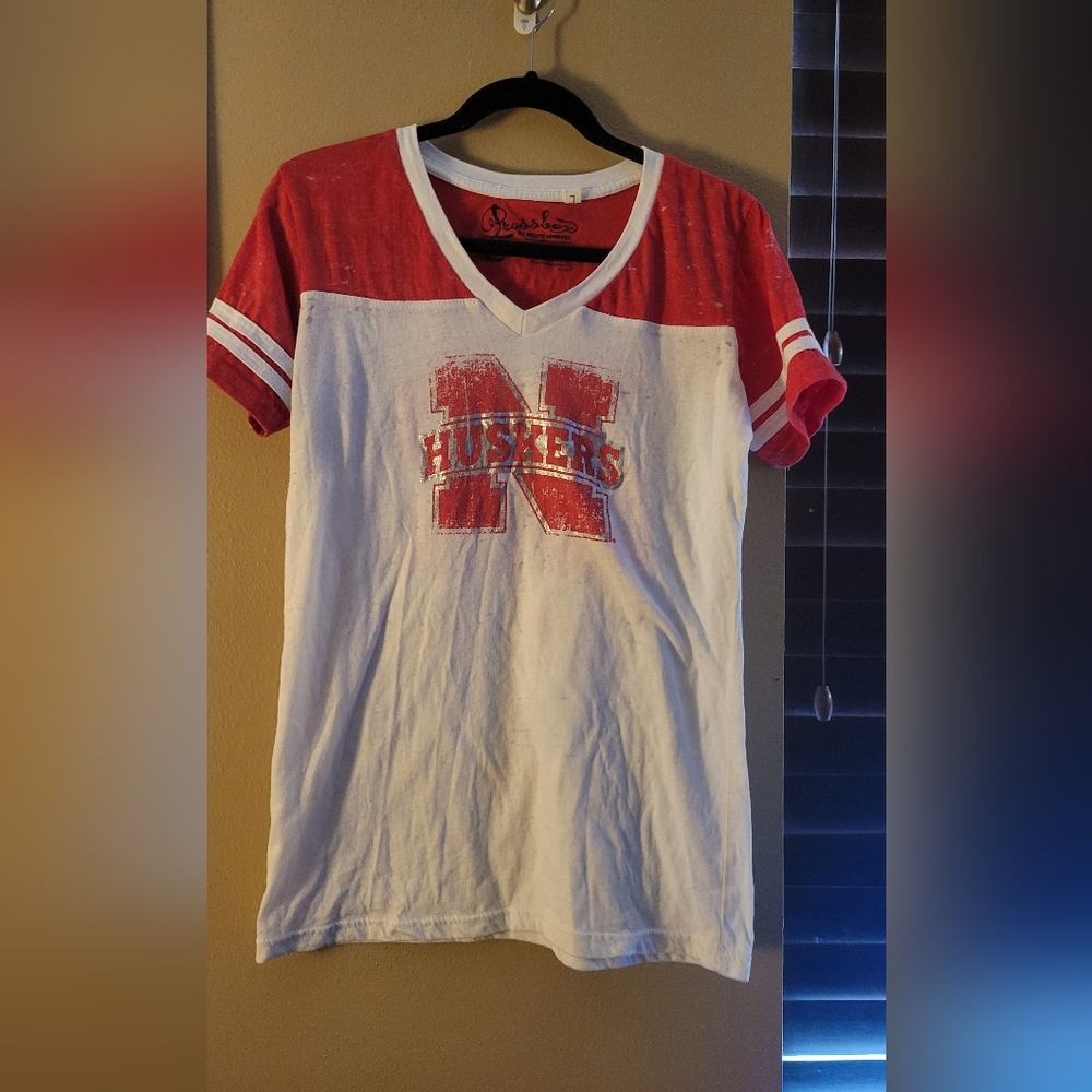 Go Big Red! Nebraska #22 women's shirt